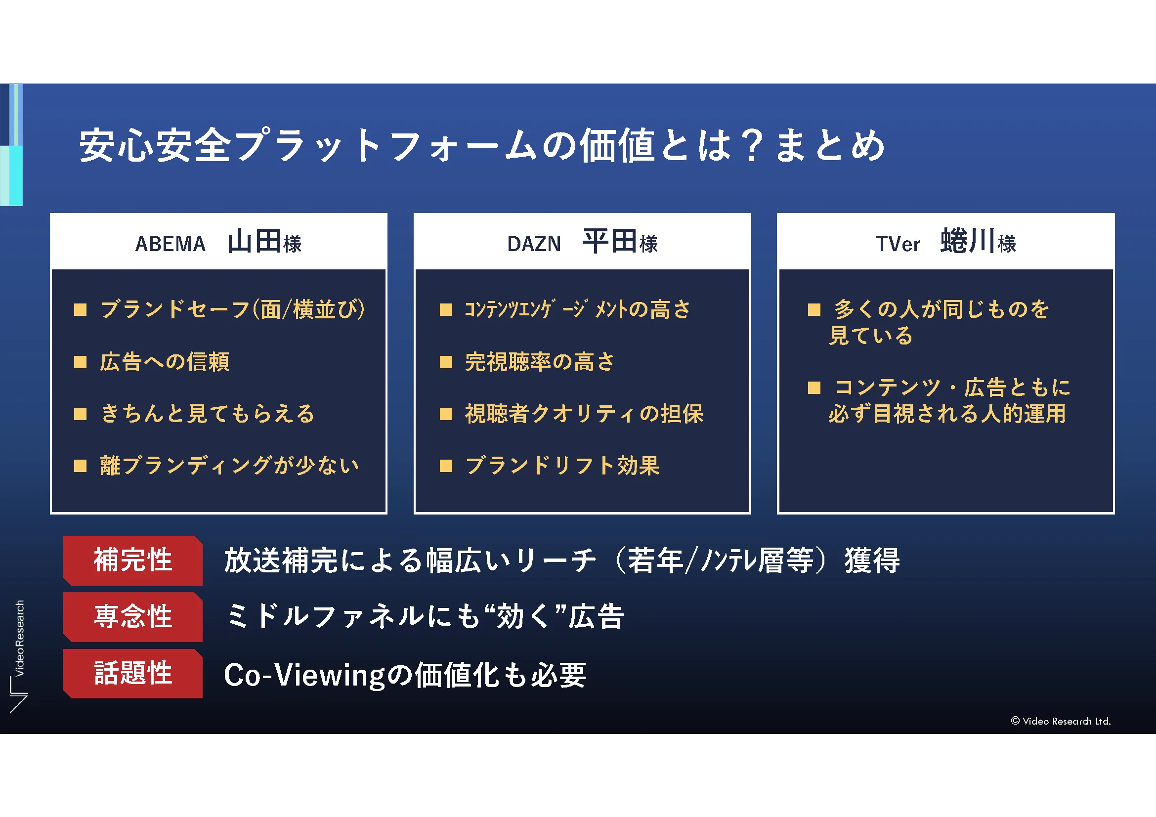 安心安全プラットフォームの価値とは？